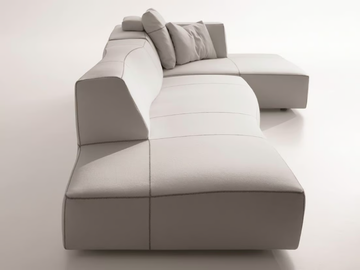 BEND - Modular fabric sofa by B&B Italia - view 3
